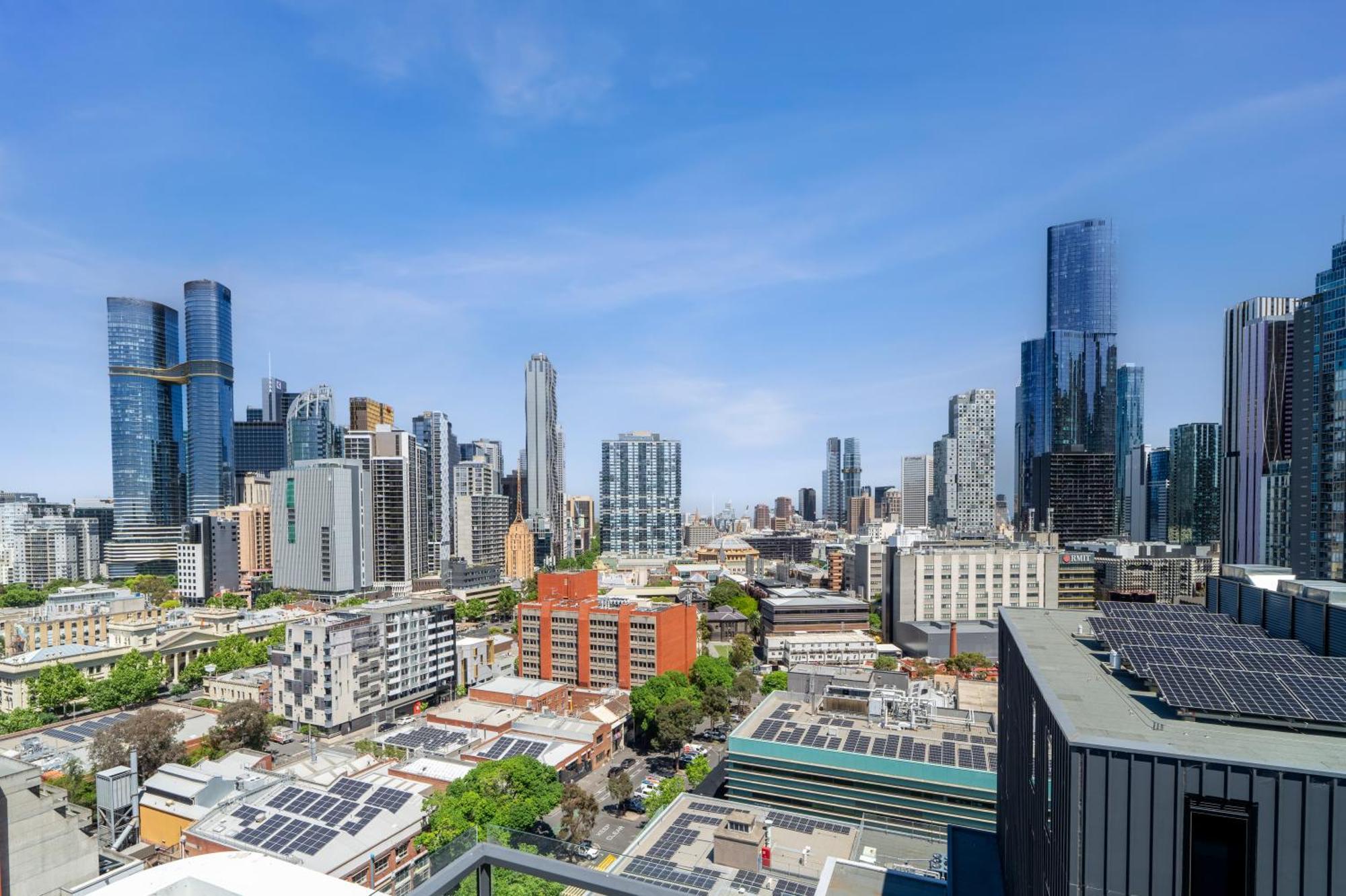 The Eminence Apartments By Cllix Melbourne Exteriör bild