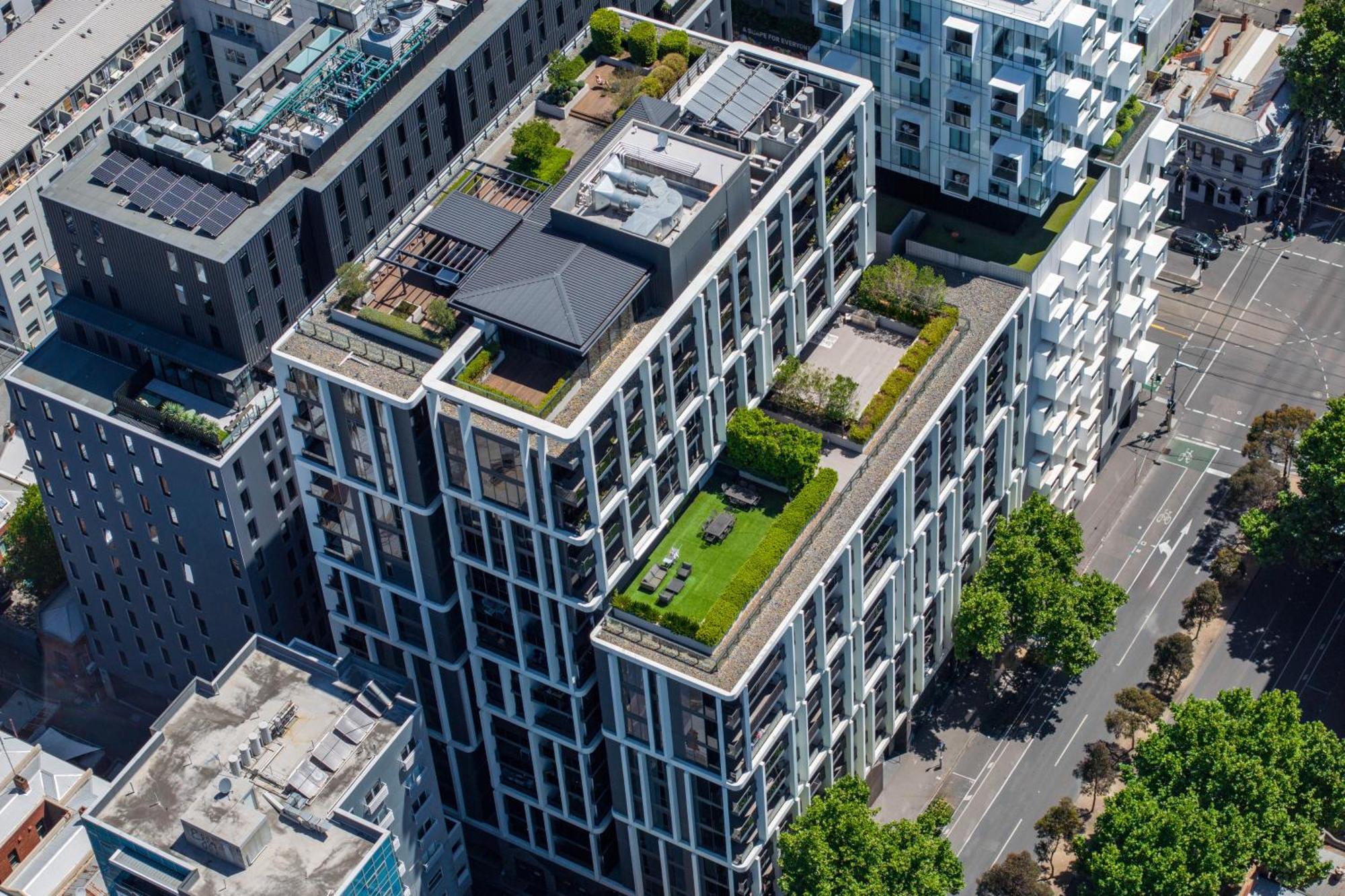 The Eminence Apartments By Cllix Melbourne Exteriör bild